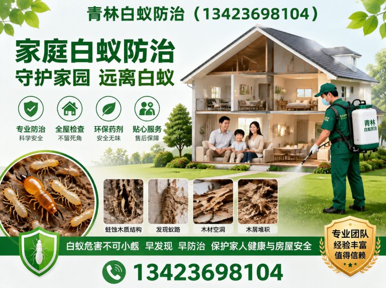 天河区白蚁灭治展示图