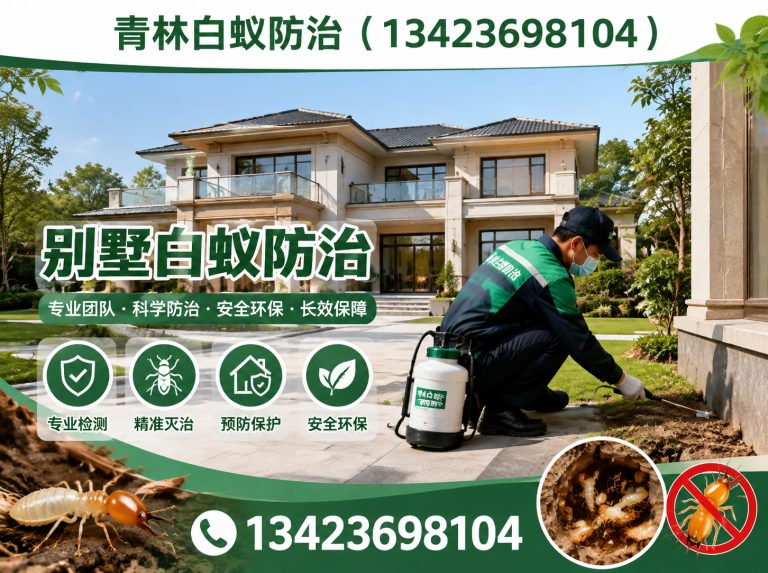 天河区别墅白蚁防治展示图